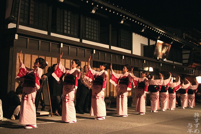 おわら風の盆・2012・富山県富山市八尾町・画像・旅すずめ・与平