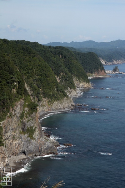 鵜ノ巣断崖・展望台・遊歩道・岩手県田野畑村・画像・旅すずめ・与平