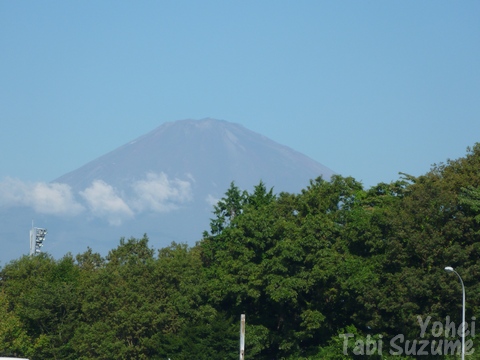 足柄PAから眺めた富士山・画像・asigara parking area