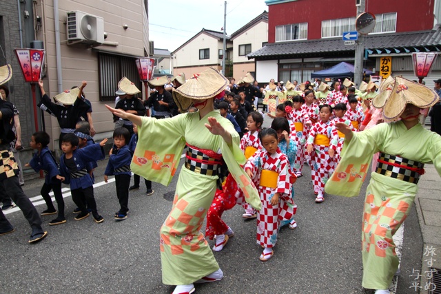 おわら風の盆・富山県富山市八尾町・画像・旅すずめ・与平