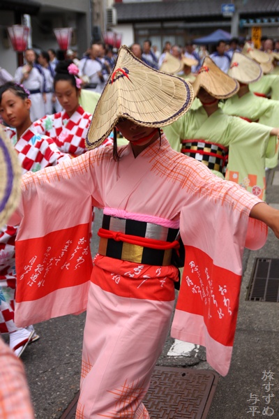 おわら風の盆・富山県富山市八尾町・画像・旅すずめ・与平