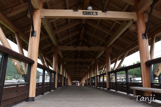 02 96 山形県金山町、金山の町並み、大堰、画像 Yamagata Kaneyama.jpg