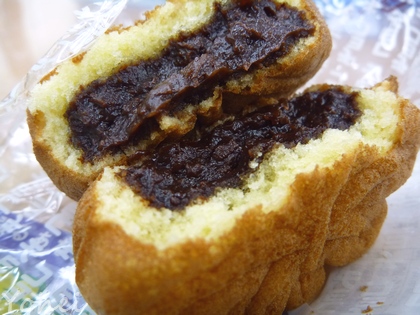 宮島SAで食べたもみじ饅頭・こしあん・チョコ・抹茶・ 広島県廿日市市上平良・画像・与平旅すずめ ~デジカメ片手の旅ブログ~