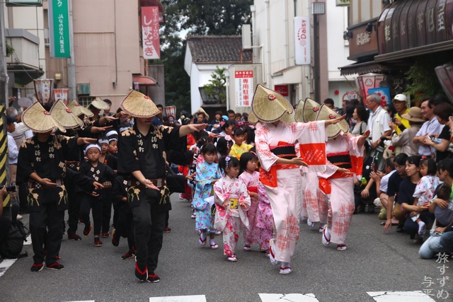 おわら風の盆・富山県富山市八尾町・画像・旅すずめ・与平