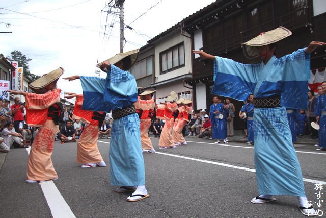 おわら風の盆・富山県富山市八尾町・画像・旅すずめ・与平