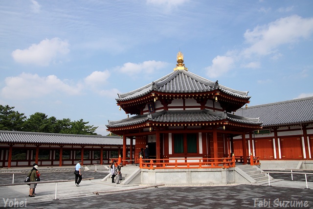 世界遺産・薬師寺・玄奘三蔵院・三蔵法師・奈良県奈良市西ノ京町・画像・旅すずめ・与平