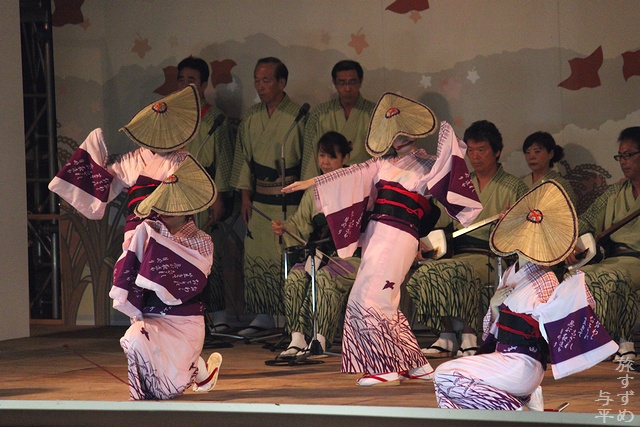 おわら風の盆・2012・富山県富山市八尾町・画像・旅すずめ・与平