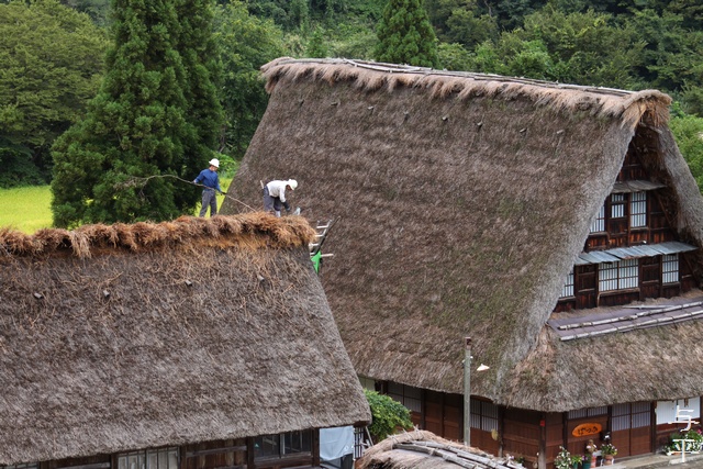 世界遺産・五箇山・相倉集落・菅沼集落・画像・旅すずめ・与平