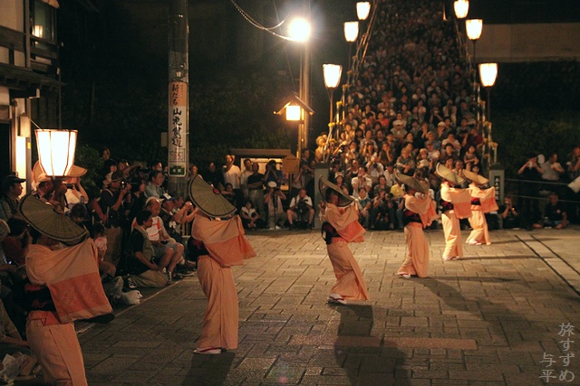 おわら風の盆・2012・富山県富山市八尾町・画像・旅すずめ・与平