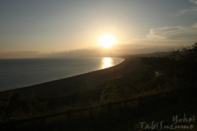 御殿ノ鼻から眺める琴ヶ浜の風景・白浜青松100選・高知県安芸市赤野・画像・与平旅すずめ ~デジカメ片手の旅ブログ~