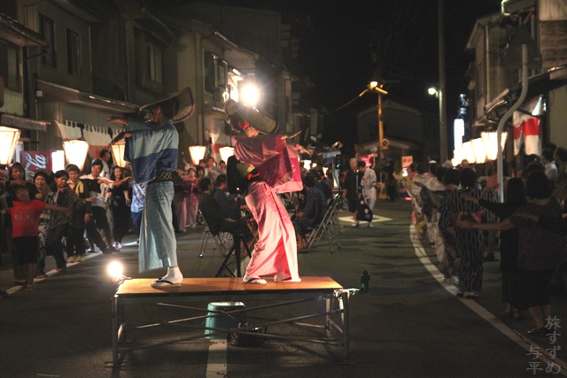 おわら風の盆・2012・富山県富山市八尾町・画像・旅すずめ・与平