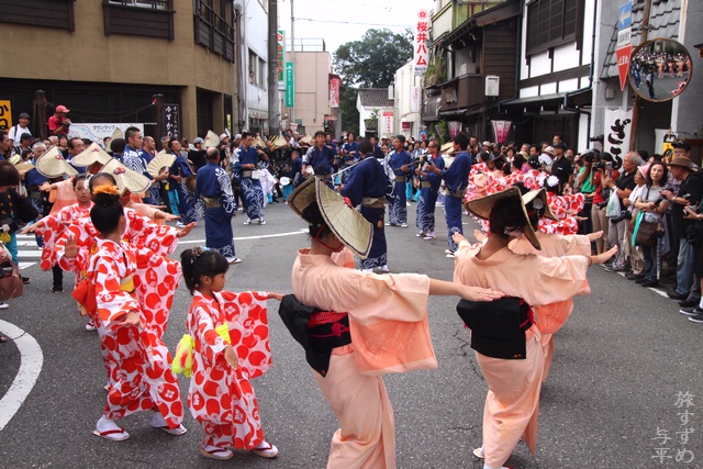 おわら風の盆・2012・富山県富山市八尾町・画像・旅すずめ・与平