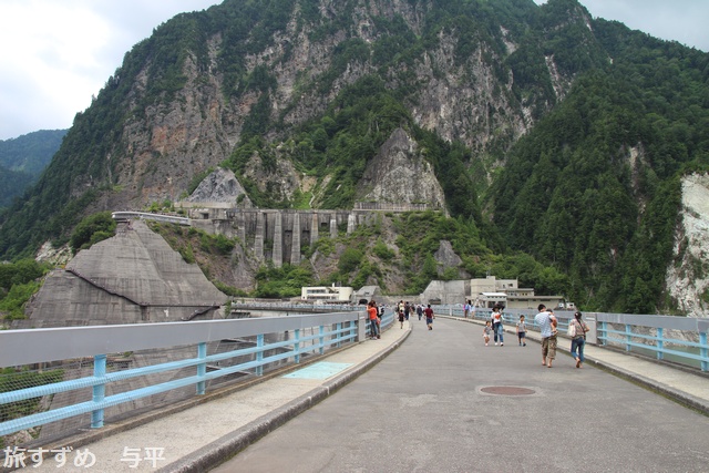 黒部ダム・富山県・黒部町・画像・旅すずめ・与平