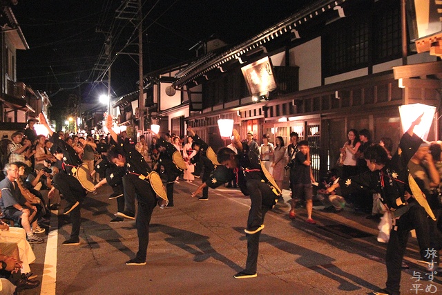 おわら風の盆・2012・富山県富山市八尾町・画像・旅すずめ・与平