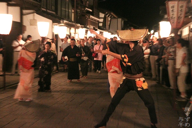 おわら風の盆・2012・富山県富山市八尾町・画像・旅すずめ・与平