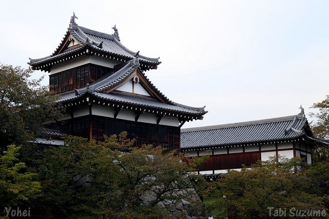 郡山城・大和国・奈良県大和郡山市・画像・旅すずめ・与平