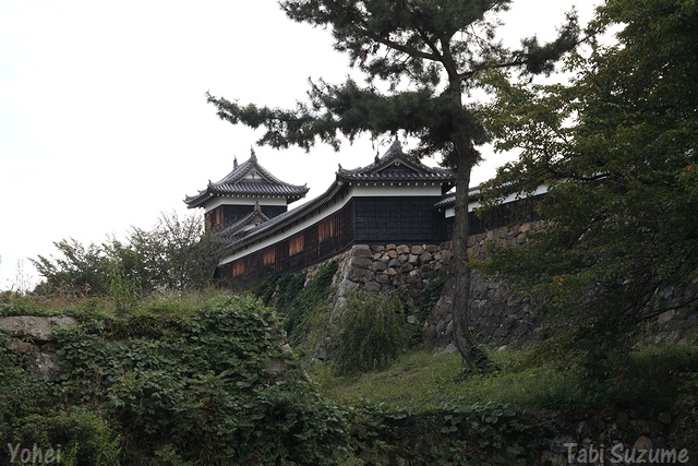 郡山城・大和国・奈良県大和郡山市・画像・旅すずめ・与平