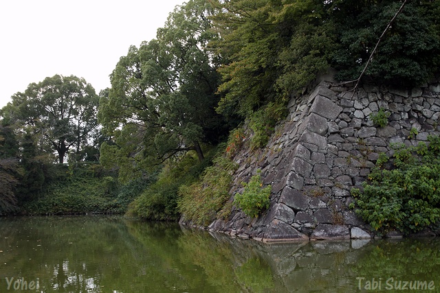 郡山城の石垣・画像・与平