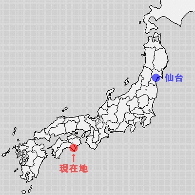 高知県室戸岬周辺の地図・与平旅すずめ ~デジカメ片手の旅ブログ~