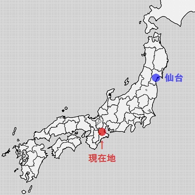 地図・伊賀上野周辺・旅すずめ